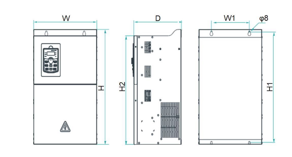 Mini Vector Frequency Inverter KD100 series